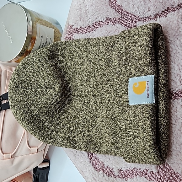 Carhartt Accessories - nwot CARHARTT Brown Heather Womens Ladies Beanie Cap Hat